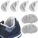 Sibba Heel Cushion Inserts - 4 Pairs High Heel Pillows for Comfort & Protection - Gray Shoe Filler Pads for Women - Buy Online on GoSupps.com