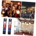 Gadpiparty 2 Pairs Walnut Soldier Front Door Decorations New Year Outdoor Banner Christmas Door Pendant - Buy Online on GoSupps.com