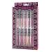 Nicole Miller 10 Pc Shimmery Lip Gloss Collection for Women and Girls - Long Lasting Color Set with Rich Purple Hues - Buy Online on GoSupps.com
