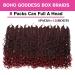 12 Inch Goddess Box Braids Crochet Hair Bob | Curly Ends Synthetic Extensions - Pack of 8 TBUG - Buy Online on GoSupps.com