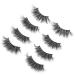 25MM Faux 3D Mink Lashes - 3 Styles | Dramatic Fluffy Volume | Lethot Lashes - Buy Online on GoSupps.com