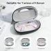 Moko 2 in 1 Glasses Case & Contact Lens Container - Portable Travel Set with Mirror & Tweezers for Men & Women | Black & White - Buy Online on GoSupps.com