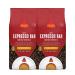 Delta Caf s - Caf en grains d'espresso 2 paquets de 1 kg intensit 14 m lange de grains de caf Arabica robuste avec torr faction naturelle tr s aromatique avec des notes de pop-corn et d' pices