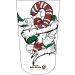 Amputee Stump Sock - Candy Cane Hollies Wrap - V1 3Ply Design - Heal with Appeal - Buy Online on GoSupps.com