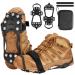 LCMOM spikes for shoes winter shoe spikes snow and ice cream anti slide spikes shoes shoes with 11 teeth shoe spikes gr del crampon ICE grips clamps ice spikes for women and men