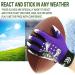 Buy Finger Ten American Football Receiver Gloves for Youth Girls | Waterproof Impact Protection | Size L (Ages 5-14) - Buy Online on GoSupps.com