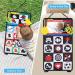 Tuaeccki Foldable Baby Mirror Toys | Black & White Contrast Pattern | 0-12 Months | Educational Toys for Newborns Boys & Girls - Buy Online on GoSupps.com