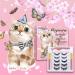 Slkyslk Magnetic Eyelashes with Eyeliner Kit - 5 Pairs Reusable Short and Long 3D False Eyelashes - Natural Look, Waterproof Liquid Liner, No Glue Needed - Buy Online on GoSupps.com