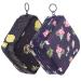 FOMIYES Tampon Bag 2pcs Sanitary Napkin Pads Storage Bag Portable Sanitary Napkin Pads Storage Bags Feminine Menstruation First Period Bag for Teen Girls Women Ladies Sanitary Napkin Storage Bag