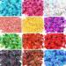 Autumn Nails Glitter Sequin - 12 Colors 3D Holographic Nail Decoration with Maple Leaf Gold Stickers | Sparkle Your Nails this Fall - Buy Online on GoSupps.com