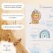 Milaboo Personalized Birth Poster - Boho Animals | Unique Birth Gift & Children's Room Decor (No Picture Frames) - Buy Online on GoSupps.com