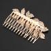 Obahdirry Fashion Punk Women Girls Hair Comb Hair Clip Jewelry Cuddly Gold - Buy Online on GoSupps.com