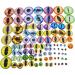 Julie Wang Glass Dragon Eye Cabochons - 180PCS Assorted Sizes for Doll Making & Jewelry Settings - Buy Online on GoSupps.com