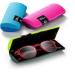 FEFI Hardcase Glasses Case | Eco-Friendly Fabric Cover made from Recycled PET Bottles - Pink - Buy Online on GoSupps.com