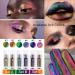 SUSIKEKI Liquid Glitter Eyeshadow Kit - Chameleon Multichrome Metallic Shimmer Eye Shadows for Bold Smokey Makeup - Long Lasting & Quick Drying - Green + Blue (3 & 4) - Buy Online on GoSupps.com