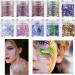 10 Colors Holographic Makeup Glitter Set - Chunky Face & Body Gel for Raves & Festivals - Buy Online on GoSupps.com