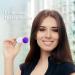 Travel-Friendly Contact Lens Case - Blue (3 Pack) | Daily Use & Portable - Buy Online on GoSupps.com