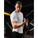Pinkbomb Men's Muscle T-Shirt - Short Sleeve Athletic Gym Tee (Light Grey, Medium) - Buy Online on GoSupps.com