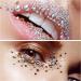 Buy 6 Sheets Self-Adhesive Face Gems - Rhinestones & Stickers for Makeup Halloween Party & Body Decor - Buy Online on GoSupps.com