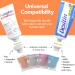 Eli & Ali Tush Swiper - Mess-Free Diaper Rash Cream Applicator - Universal Fit - Blue 2 Pack - Buy Online on GoSupps.com