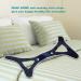 Anti-Snoring CPAP Chin Strap - Stop Snoring Instantly - Adjustable Velcro - Comfortable Breathable Fabric - Grey - Buy Online on GoSupps.com