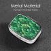 Green Fish Printed Square Pill Box | Portable Travel Medicine Organizer for Easy Access - Buy Online on GoSupps.com