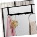 PRETYZOOM Door Hanging Hooks Space Aluminum Door Hanger Peg Hooks Hangers Back Door Coat Hooks Door Rack Hanger Shelf Outdoor - Buy Online on GoSupps.com