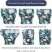 Cutebone Washable Dog Diapers 3-Pack | Waterproof Puppy Pants for Heat | Valentine's Day Rose Collection | Size D39L-DE (51-68.5cm) - Buy Online on GoSupps.com