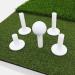 FINGER TEN Golf Rubber Tees 5 Pack Mixed Sizes for Driving Range Practice Mat - Durable and Versatile Set - Buy Online on GoSupps.com