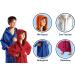 Arus Children's Hooded Bathrobe for Boys & Girls - 100% Cotton Terry Eco-Tex Certified Long & Colorful - Perfect for Comfort & Style - Buy Online on GoSupps.com