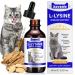 Lysine for Cats L-Lysine for Cat Immune Support Allergy Relief Sneezing & Runny Nose with Colostrum Taurine Vitamins - Roast Chicken Flavor - 60ml/2oz