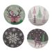 MC trend 4 Set pocket warmer winter multi-colored 8.5cm Hand warmer for cold days reusable heating pillows for at home or on the way heat pad for icy hands pocket heating pillows