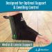 AFTR DC Wrap-around Ankle Brace - Reduce Swelling & Speed Recovery | BioSkin (M-L) - Buy Internationally - Buy Online on GoSupps.com