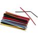 Chenille Kraft Regular Stems 6 x 4 mm Metal Wire Polyester Assorted 100/Pack (CKC710001) - Buy Online on GoSupps.com