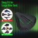 Zacro Gel Padded Bike Seat Cushion for Men & Women - Comfortable Saddle Cover for Peloton & Cruiser Bikes - Buy Online on GoSupps.com