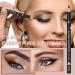 7Pcs Multicolor Waterproof Eyebrow Pencil & Eyeliner Set - Long Lasting Smudge Proof Makeup for Women - Buy Online on GoSupps.com