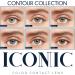 Buy Iconic Dark Green Colored Contact Lenses - Monthly Supply for Natural Look | 1 Pair - Buy Online on GoSupps.com