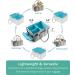 Mollieollie Premium Baby Diaper Caddy Organizer | Portable Nursery & Craft Storage Bin | Car Seat Tote with Zipper Pocket | Teal/Rose - Buy Online on GoSupps.com