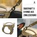 Oneigris Dog Harness and Leash Set | Mini Trooper Puppy Dishes with Control Handle for Extra Small to Medium Dogs - Brown XXS - Buy Online on GoSupps.com