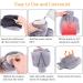 WARMTUYO Heated Foot Warmer 2 Litre Hot Water Bottle with Plush Cover - Anti-Slip Sole & Pouch for Pain Relief - Buy Online on GoSupps.com