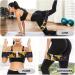 Resistance Bands - Yellow Flower Design | Fabric Exercise & Leg Bands for Fitness - International Shipping Available - Buy Online on GoSupps.com