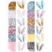 24 Grid Holographic Nail Art Foil Flakes - EBANKU Glitter Sequins for Stunning Nail Decoration - Buy Online on GoSupps.com