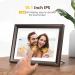 Dragon Touch 10 WiFi Digital Picture Frame - 16GB Storage - HD IPS Touch Screen Display - Auto-Rotate - Share Photos via App, Email, Cloud - Classic 10 Choco Brown - Buy Online on GoSupps.com