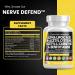 Nerve Support Supplement with Alpha Lipoic Acid, N-Acetyl Cysteine, Acetyl L-Carnitine, Benfotiamine - 90 Caps - Made in USA - Buy Online on GoSupps.com