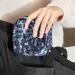 Leopard Print Tie Dye Menstrual Cup & Pad Pouch | Portable Sanitary Napkin Storage Bag - Color 9 - Buy Online on GoSupps.com