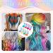 8pcs Craie Cheveux Color es Coloration Temporaire Multicolores Craie Cheveux Enfant Craies de Lavables pour Filles et Enfants Hommes et Femmes Cadeaux de No l D'anniversaire pour F tes Coiffures DIY - Buy Online on GoSupps.com