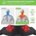 Cotsoco Wireless Neck Massager | Shiatsu Heat Massage Device for Neck & Back Pain | Portable Electrical Massage Pillows | Perfect Gifts for Men & Women - Buy Online on GoSupps.com