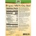 Buy Now Foods Organic White Chia Seeds 1 lb - Real Food Nutrition - Buy Online on GoSupps.com