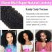 Rolisy 10 Inch Kinky Curly Clip-In Hair Extensions - Human Hair for Black Women, 3C 4A 4B Texture - Buy Online on GoSupps.com