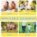 UV Recognition Stickers for Sunscreen | Color Change Sun Protection Stickers | Family Skin Safety Monitor - Buy Online on GoSupps.com
